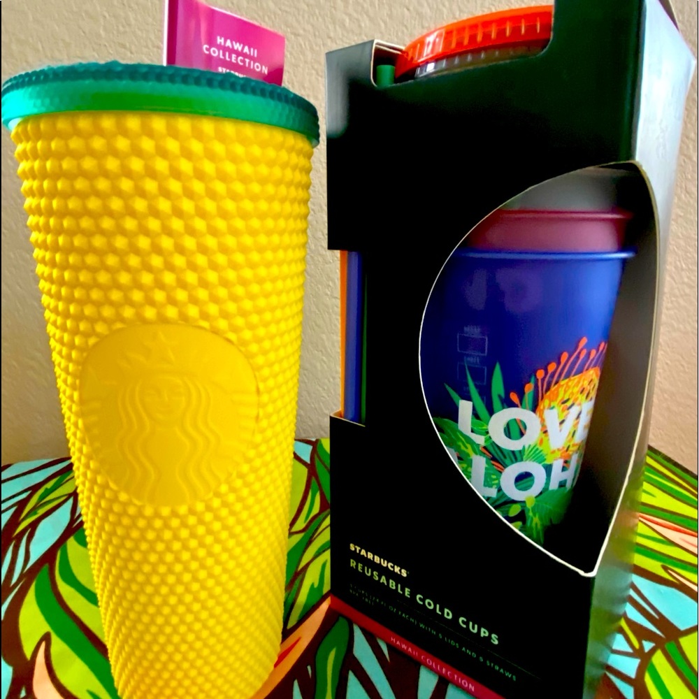 Starbucks Hawaii Collection cups- SELLING AS A SET